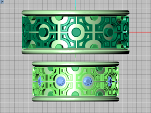 ring set 16 3D Model