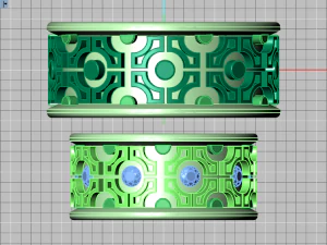 ring set 16 3D Model
