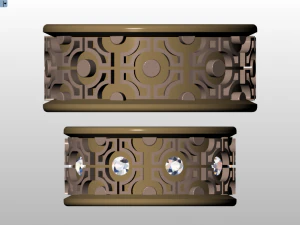 ring set 16 3D Model