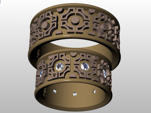 ring set 16 3D Model