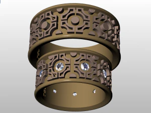 ring set 16 3D Model