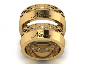 ring set 17 Model 3D