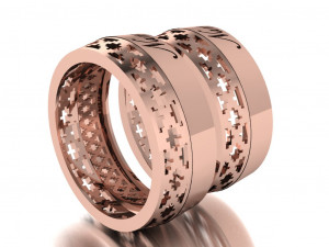 ring set 17 Model 3D