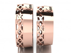 ring set 17 Model 3D