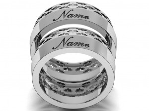 ring set 17 Model 3D