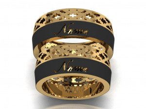 ring set 17 Model 3D