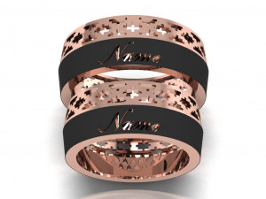 ring set 17 Model 3D