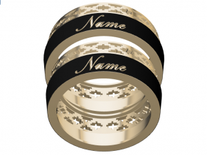 ring set 17 Model 3D