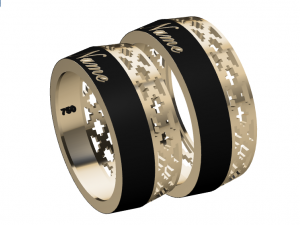 ring set 17 Model 3D