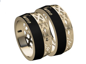 ring set 17 3D Model