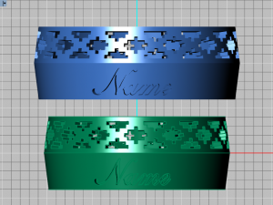 ring set 17 Model 3D