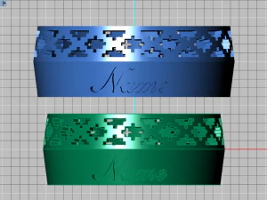 ring set 17 3D Model