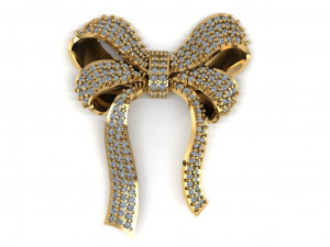 bow jewelry 3D Model