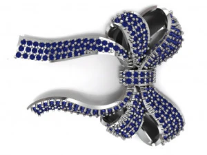 bow jewelry 3D Model