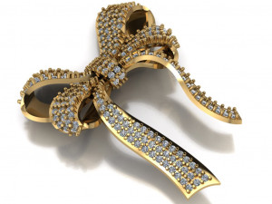 bow jewelry Model 3D