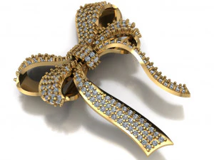 bow jewelry 3D Model