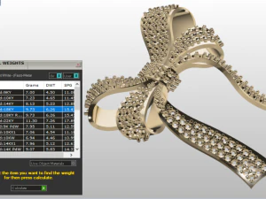bow jewelry 3D Model