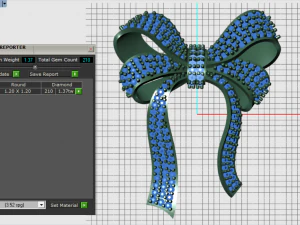 bow jewelry 3D Model