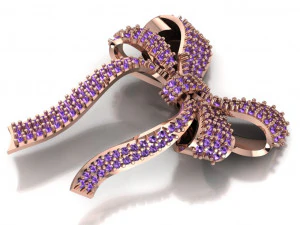 bow jewelry 3D Model