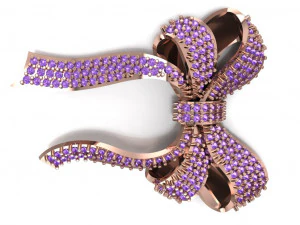 bow jewelry 3D Model