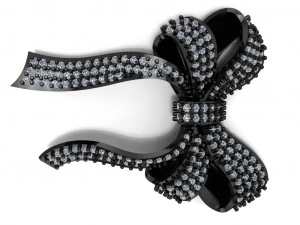 bow jewelry 3D Model