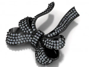 bow jewelry 3D Model
