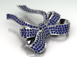 bow jewelry Model 3D