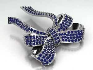 bow jewelry 3D Model