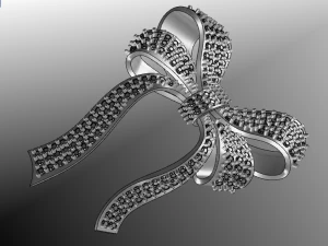 bow jewelry 3D Model
