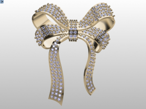 bow jewelry Model 3D