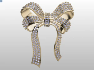bow jewelry 3D Model