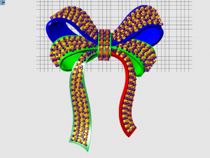bow jewelry Model 3D
