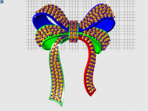 bow jewelry 3D Model