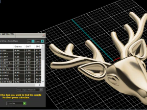 deer brooch 3D Model