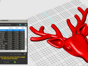 deer brooch 3D Model