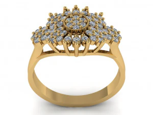 anello nuziale Modello 3D