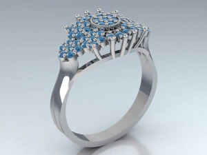 anello nuziale Modello 3D