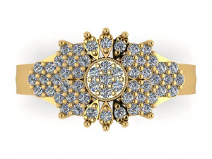 anello nuziale Modello 3D