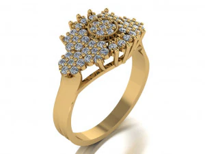 anello nuziale Modello 3D