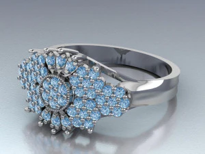 anello nuziale Modello 3D