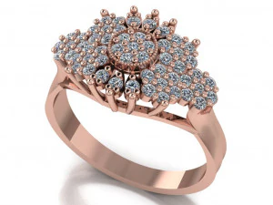 anello nuziale Modello 3D