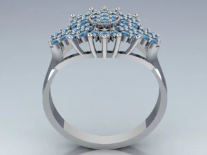 anello nuziale Modello 3D