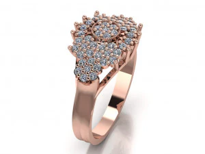 anello nuziale Modello 3D