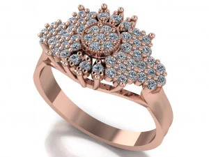 anello nuziale Modello 3D