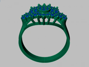 anello nuziale Modello 3D