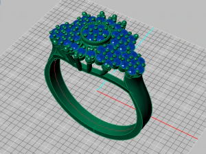 anello nuziale Modello 3D