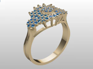 anello nuziale Modello 3D