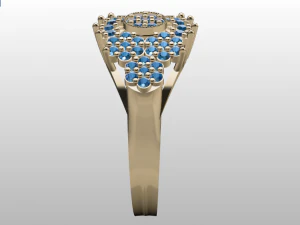 anello nuziale Modello 3D