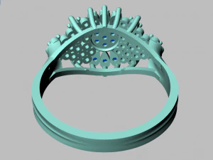 anello nuziale Modello 3D