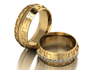 ring set 19 3D Model